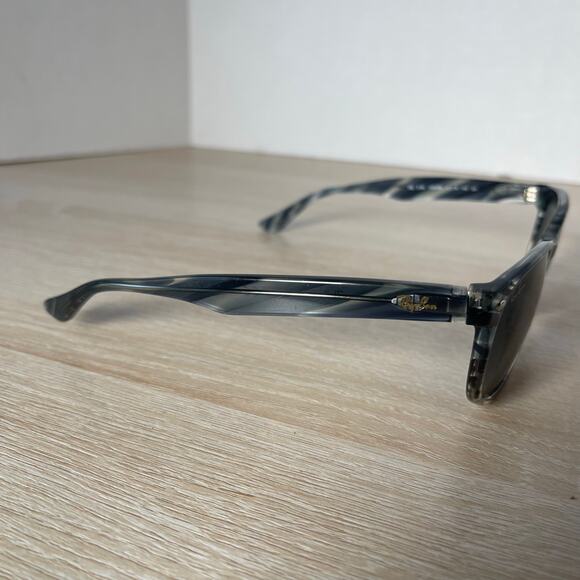 Ray-Ban RB2184 1252/R5 Sunglasses Gray Blue Translucent 57-18-145 Blue Lens READ main image 2
